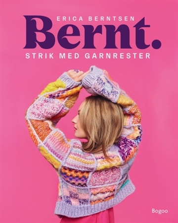 Bernt. Strik med garnrester 